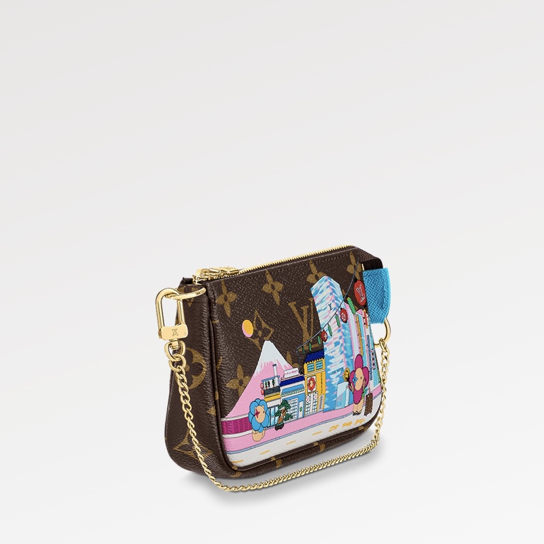 louis vuitton mini pochette accessories with chain｜TikTok Search