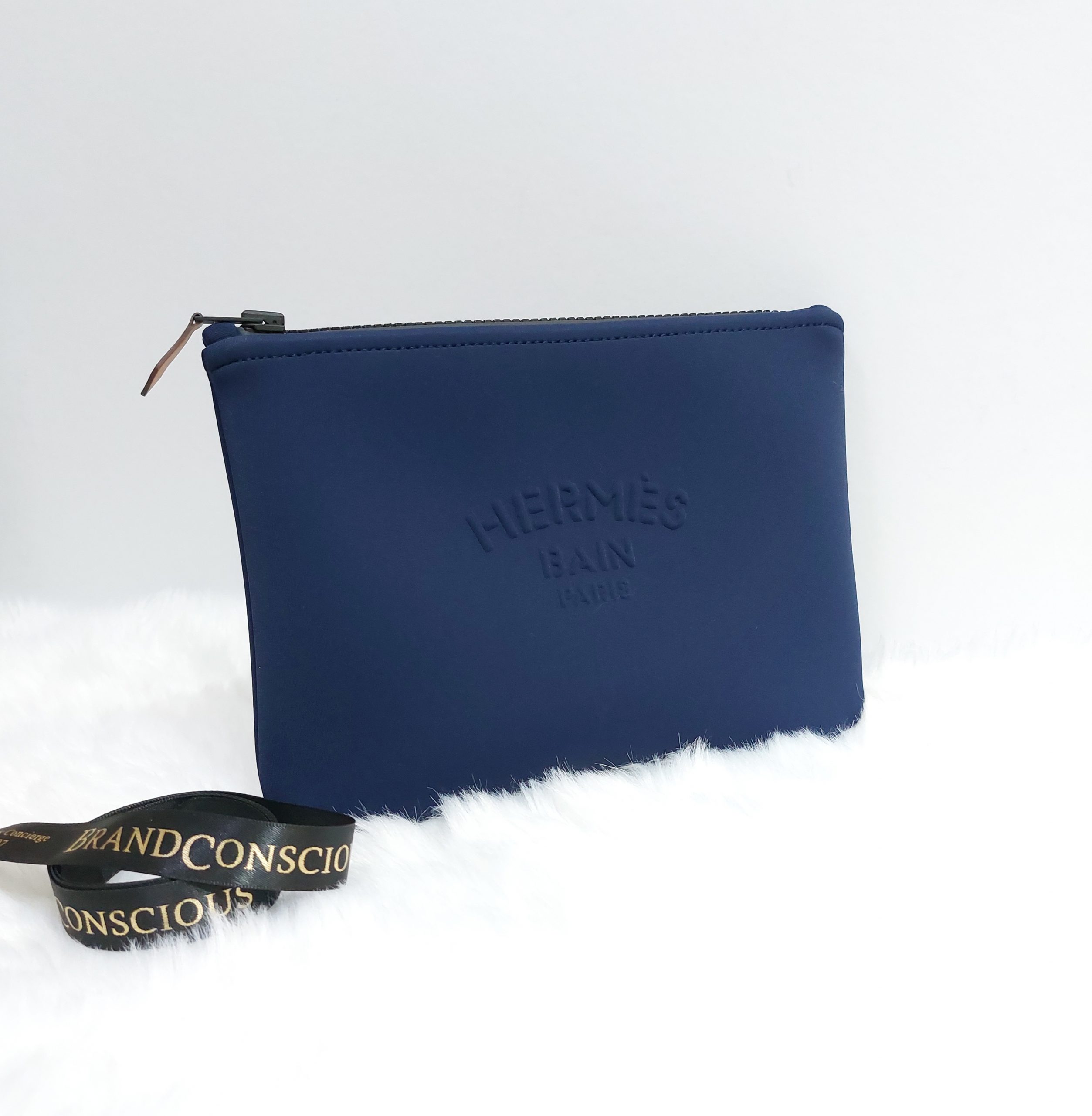 Hermes Neobain Case Blue Marine, medium model - MyBagFast