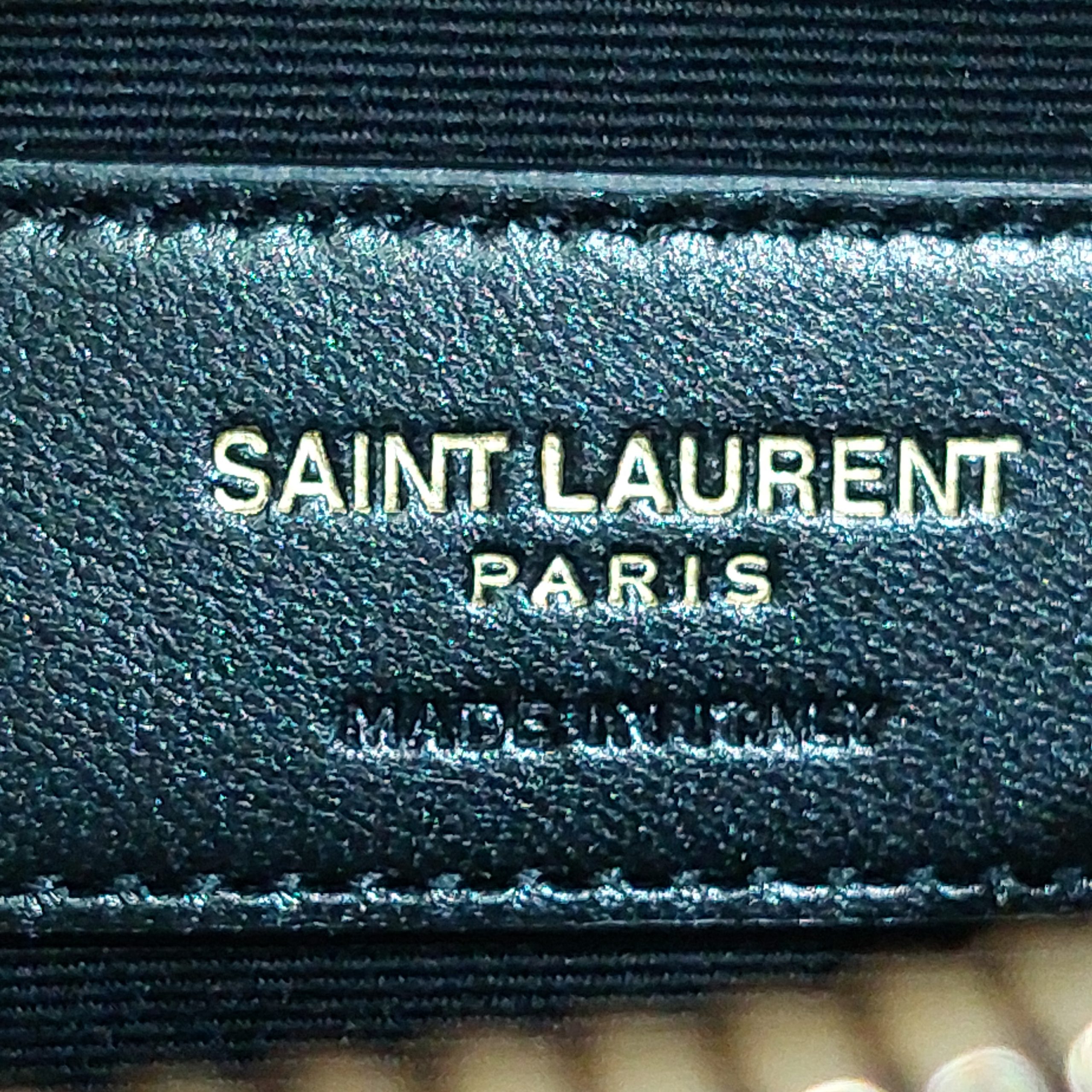 Saint Laurent YSL Monogram Pouch New Season Black - BrandConscious  Authentics