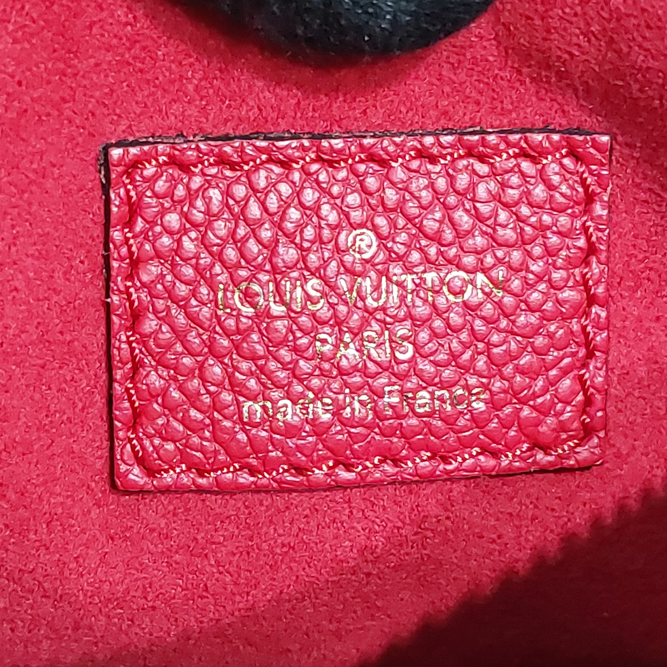 Louis Vuitton Cerise Monogram Canvas Leather Surene BB Bag - Yoogi's Closet