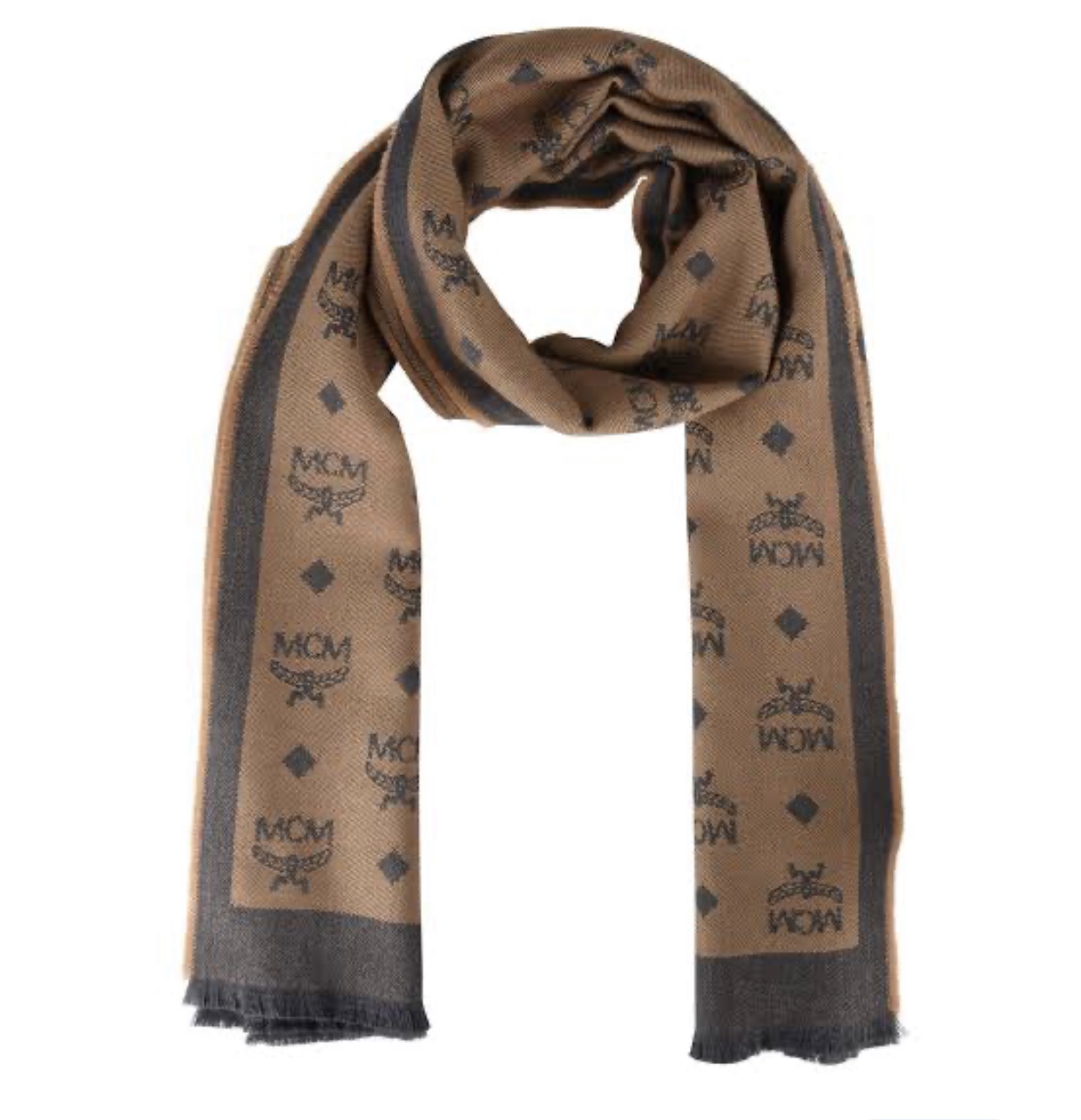 MCM Monogram Jacquard Scarf