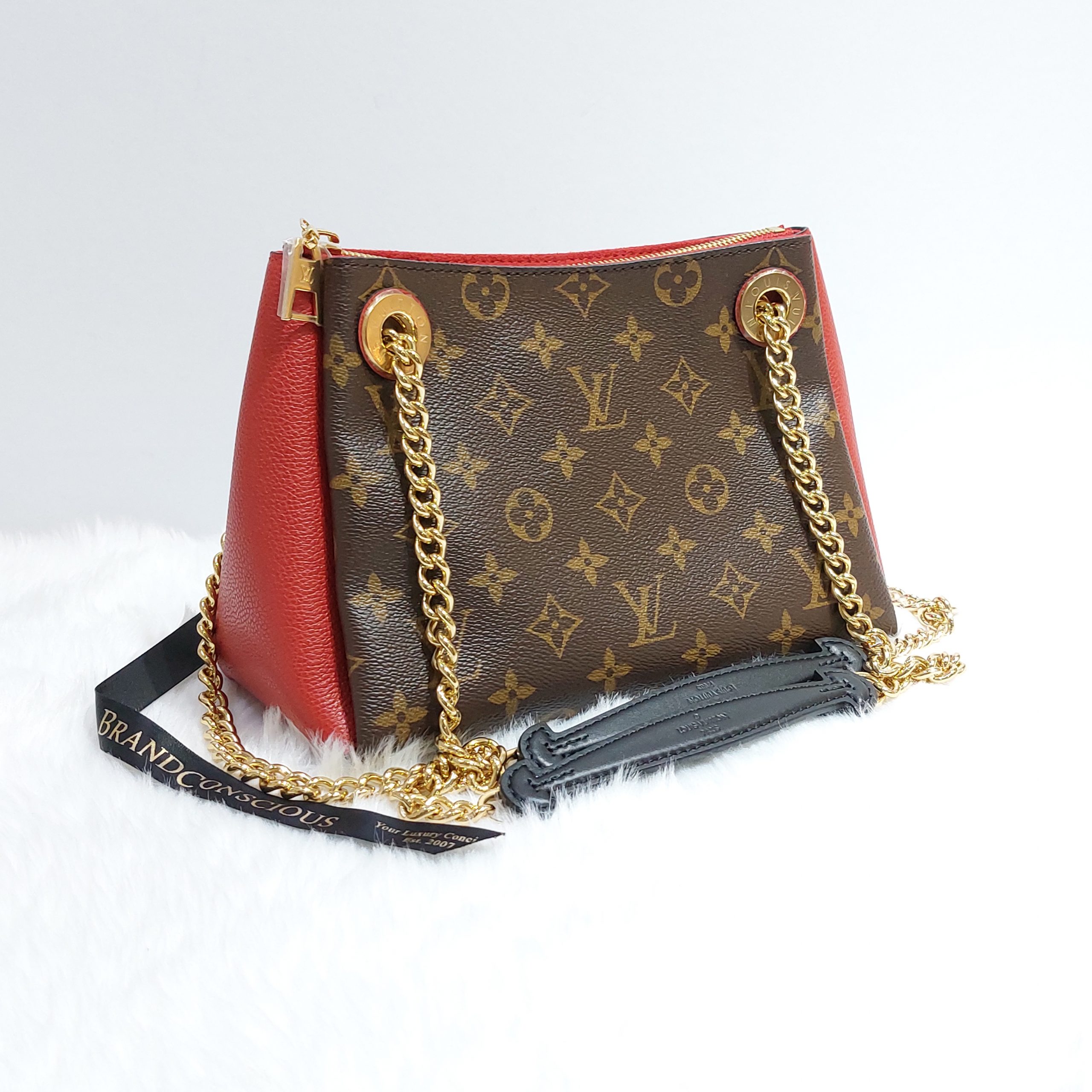 Louis Vuitton, Bags, Louis Vuitton Monogram Surene Bb Cherry