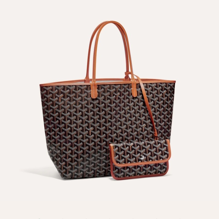 Goyard Saint Louis PM, Black Tan, Like New in Dustbag GA001