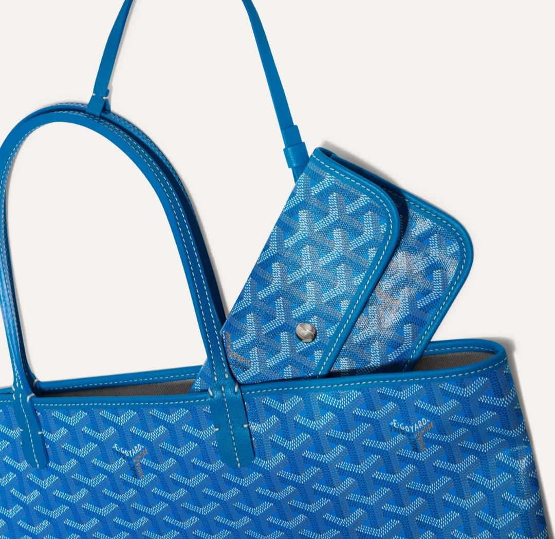 Goyard Sky Blue St. Louis PM Tote – JDEX Styles