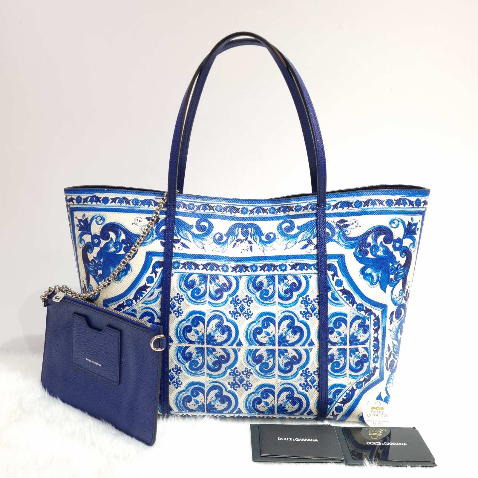 Light Blue Tote - Dolce&Gabbana