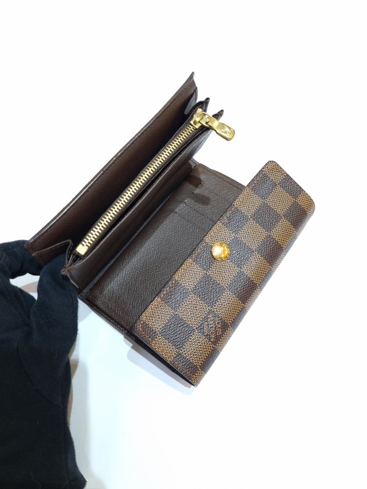 Louis Vuitton Monogram Portefeuille Alexandra M60047 Trifold