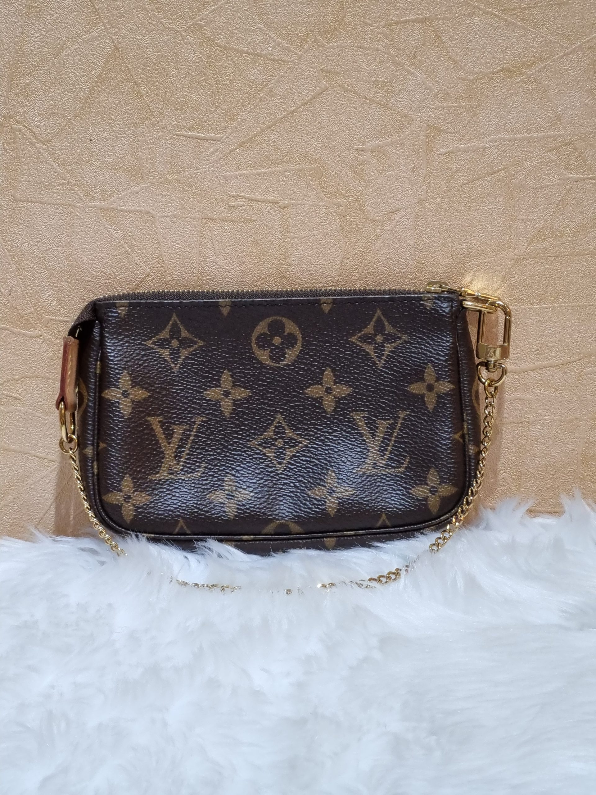 LOUIS VUITTON 2022 Mini Pochette Accessoires Monogram *New