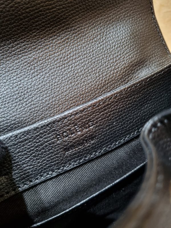 Polène  Bag - Numéro Un Nano - Black Textured leather