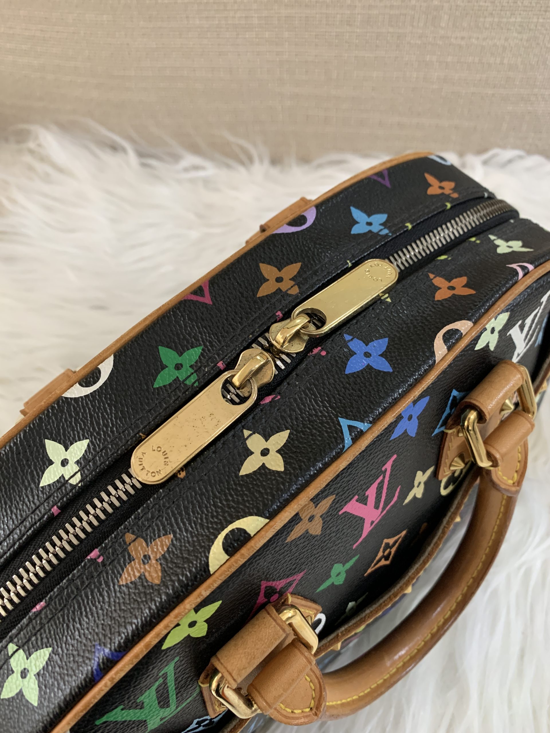 Louis Vuitton Trouville Multicolor Black Bag - BrandConscious Authentics