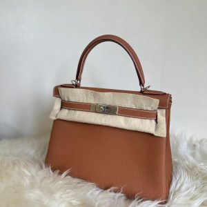 Hermes Birkin Bag 30 Gris Meyer Clemence Leather Gold Hardware -  BrandConscious Authentics