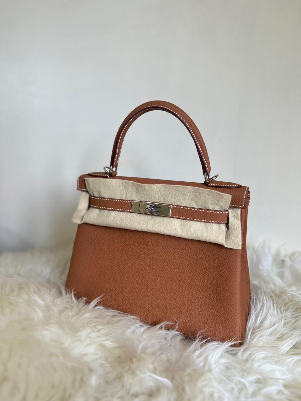 Hermes Kelly Retourne 28 Togo Bag