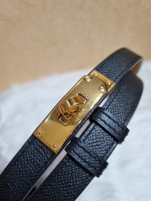 HERMES Epsom Kelly Pocket Belt Gold 1190361