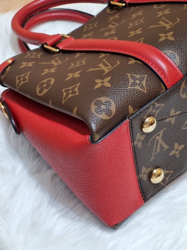 Louis Vuitton Monogram Soufflot BB 2 way Bag Cerise Red - BrandConscious  Authentics