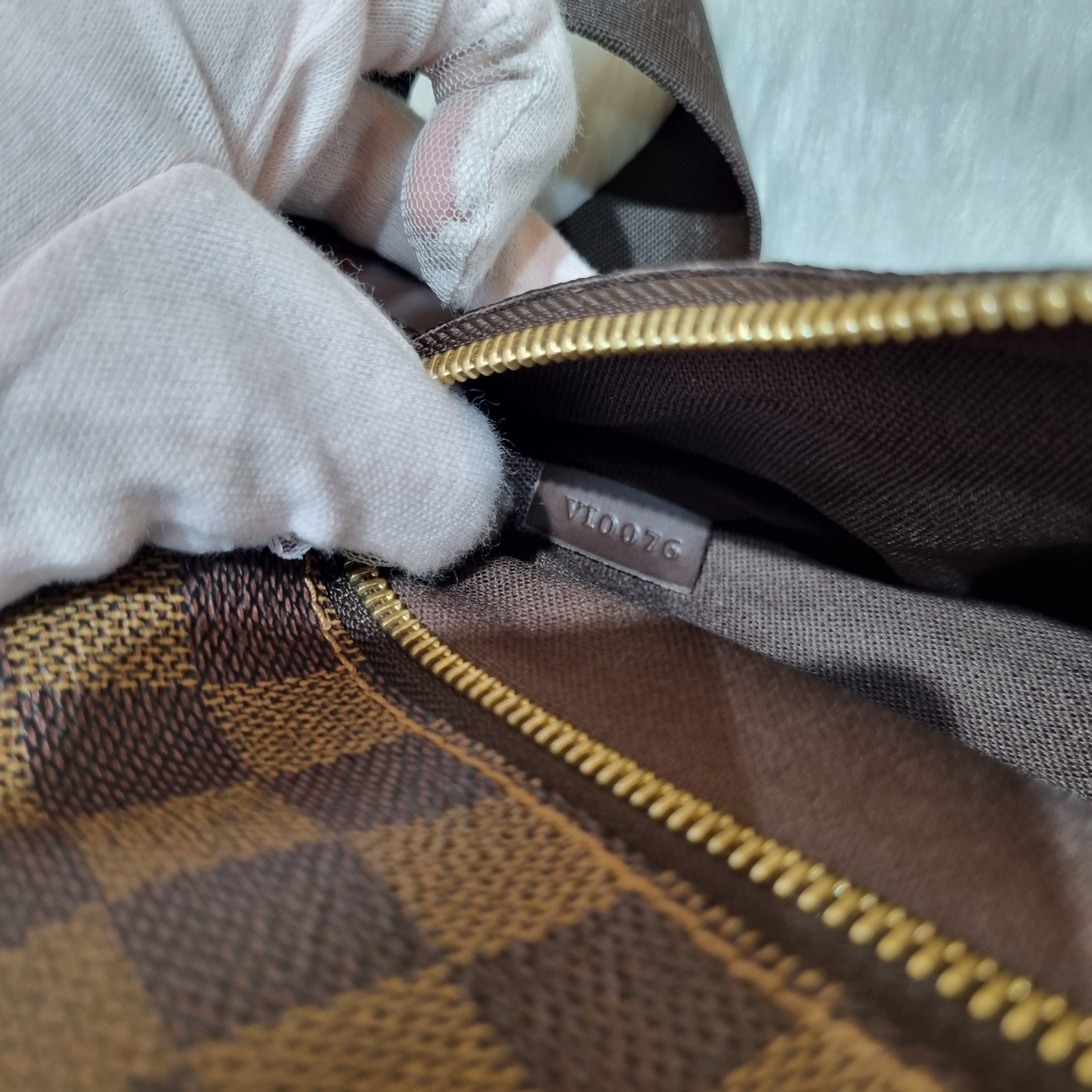 Louis Vuitton Damier Ebene Melville Belt Bag - BrandConscious