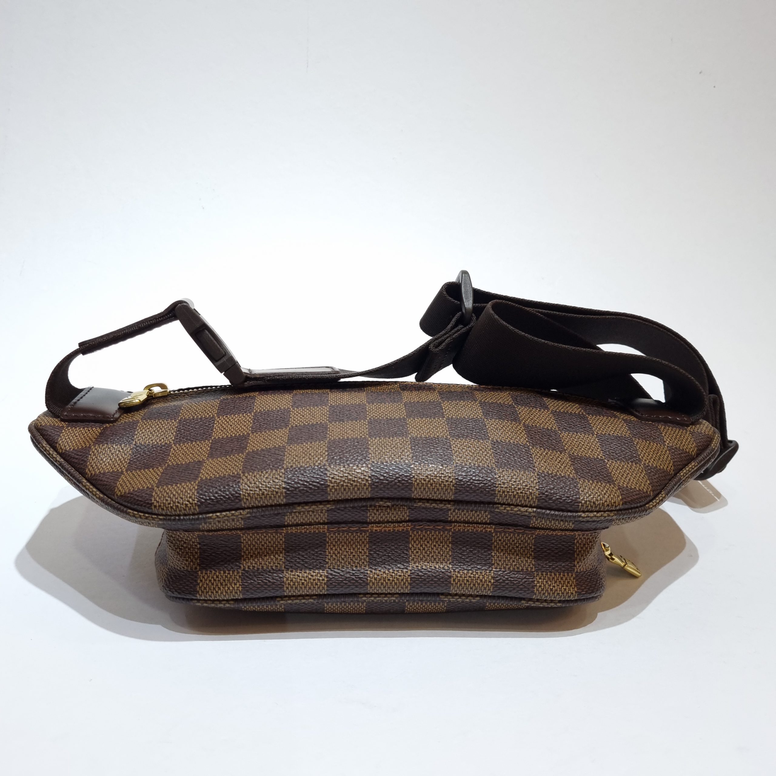 Louis Vuitton Melville Waistbag Damier Ebene Brown - US