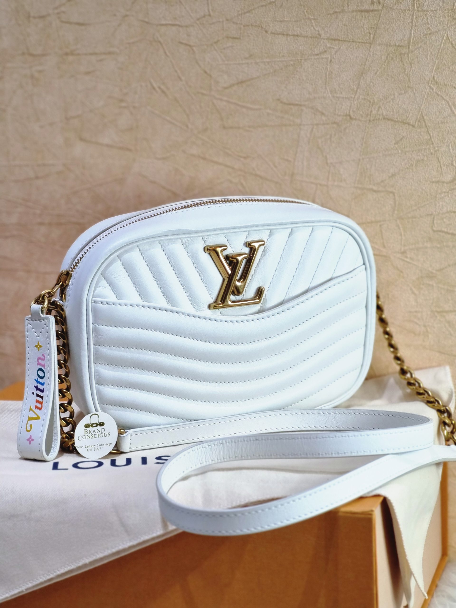 Louis Vuitton - New Wave Belt Bag - White Calfskin - GHW