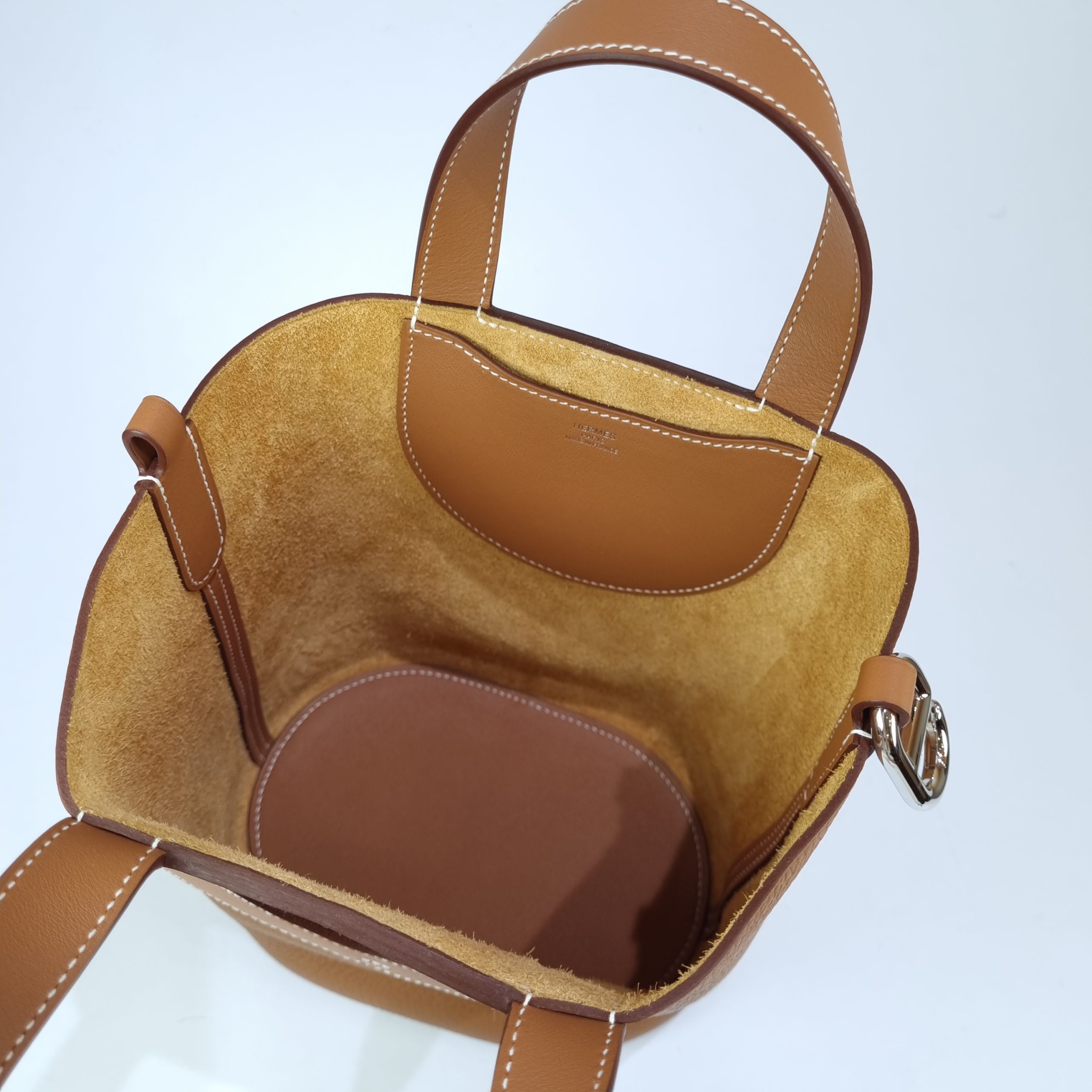 Hermès In-the-Loop 23 bag £3,510 Gold Clemence/Swift UK