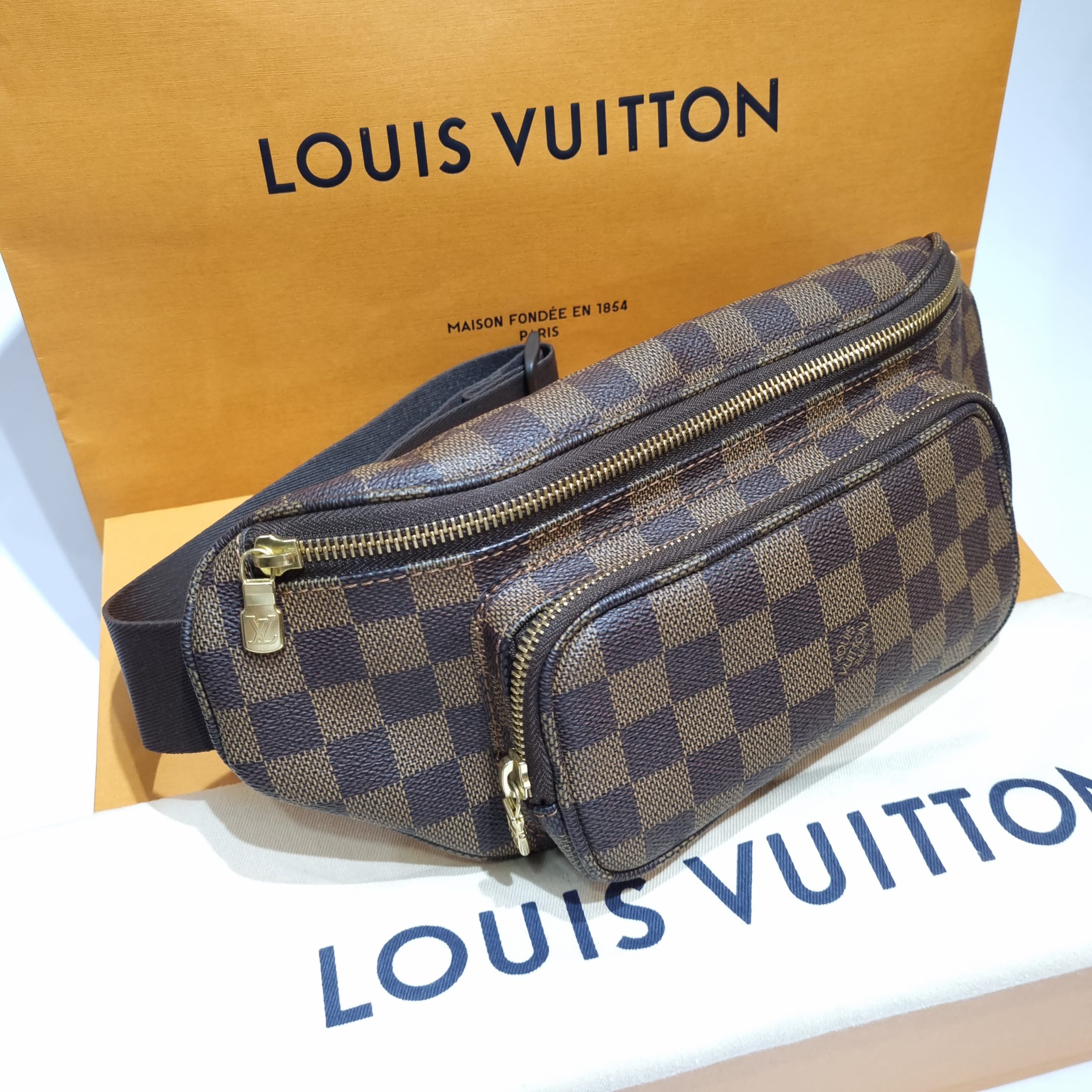 lv damier belt bag