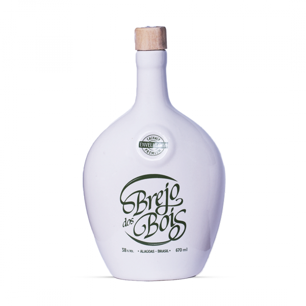 GARRAFA PORCELANA CANTIL COM CACHAÇA CARVALHO EUROPEU 670ML