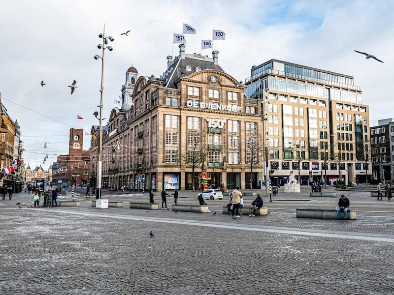 Dam Platz im Zentrum von Amsterdam