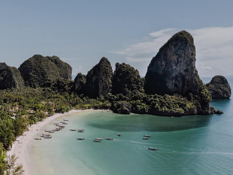 Railay Halbinsel Thailand Winterreiseziel