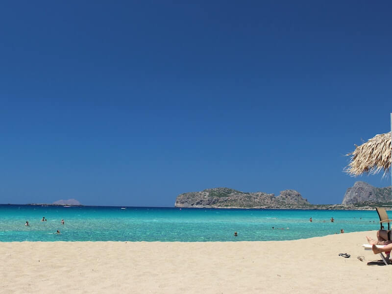 Strand auf der Insel Kreta