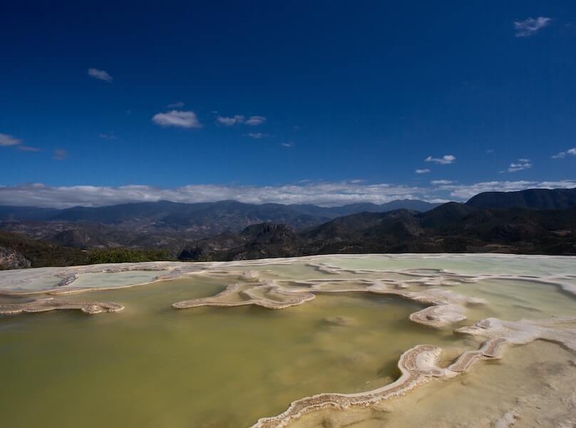 Hierve el Agua in Oaxaca Mexiko