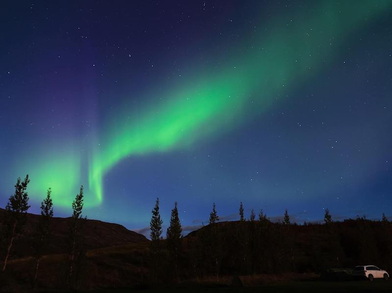 Nordlichter in Island (Bild von Unsplash von Andrey Andreyev)