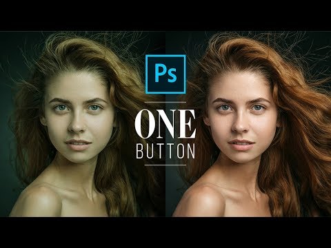 Photoshop Tutorial – Fix Skin Tones with One Button