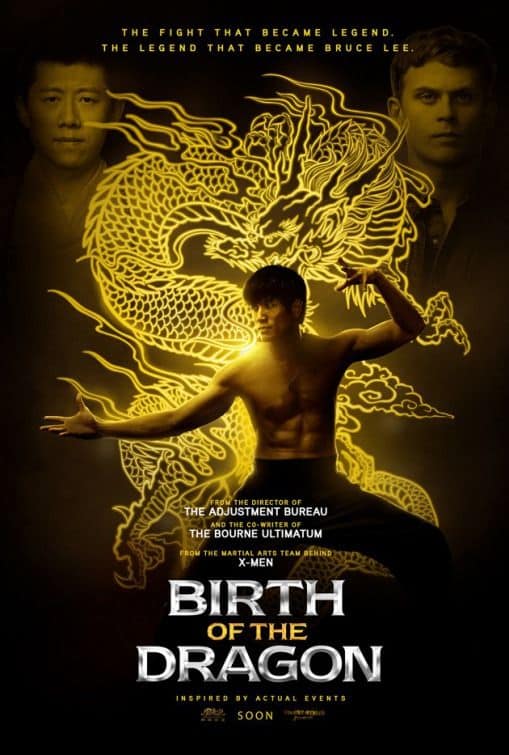 Birth of the Dragon Key Art Poster Bruce Lee