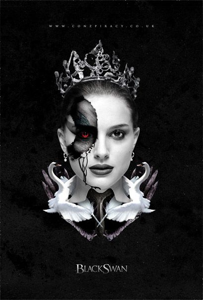 Black Swan Key Art Movie Poster 04