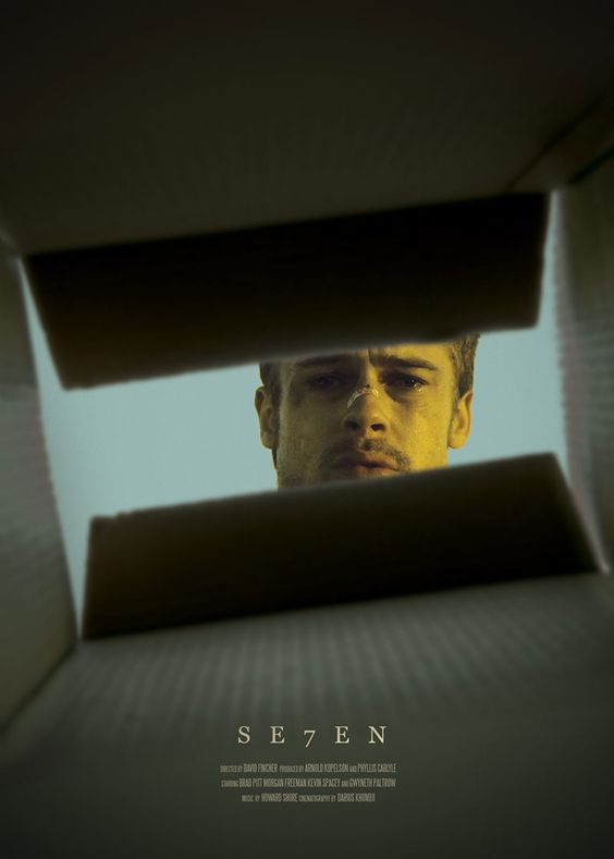 brad pitt seven poster