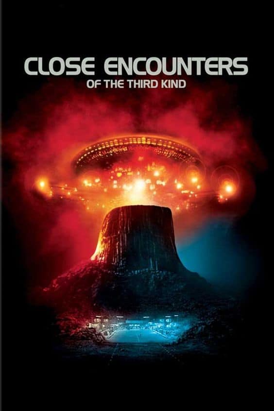 Close Encounters of The Third Kind Key Art Movie Poster