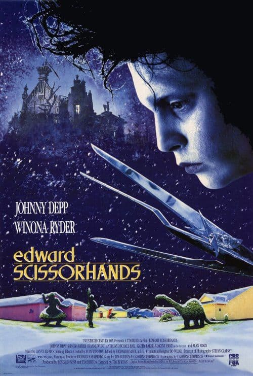 Edward Scissorhands Key Art Movie Poster 01