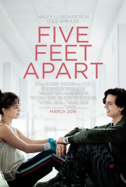 Five Feet Apart Key Art Movie Poster
