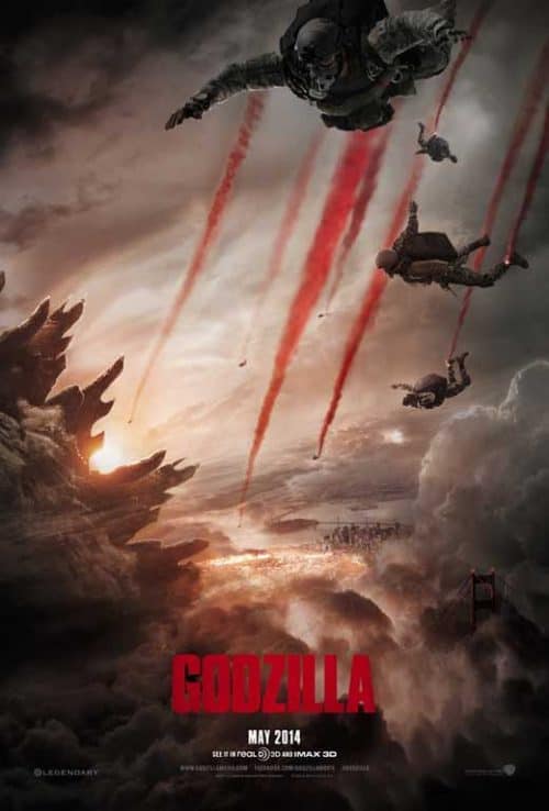 Godzilla Key Art Movie Poster