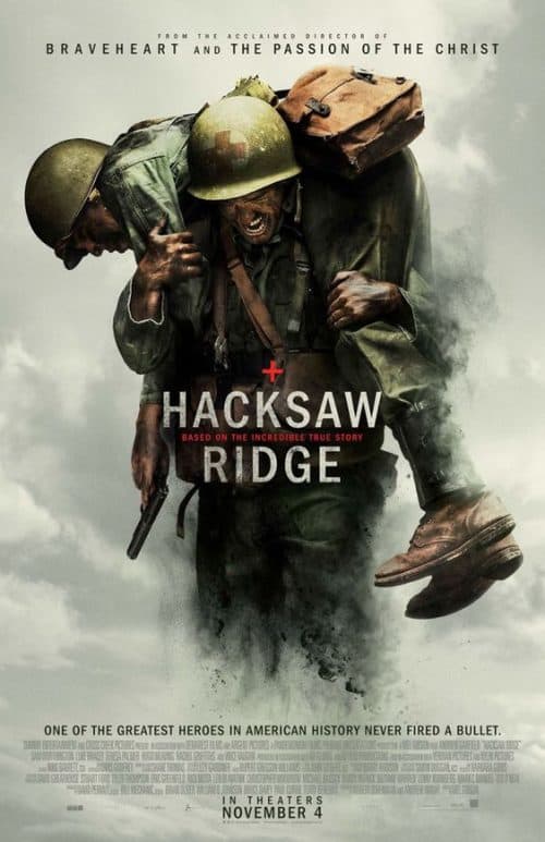 Hacksaw Ridge Key Art Movie Poster