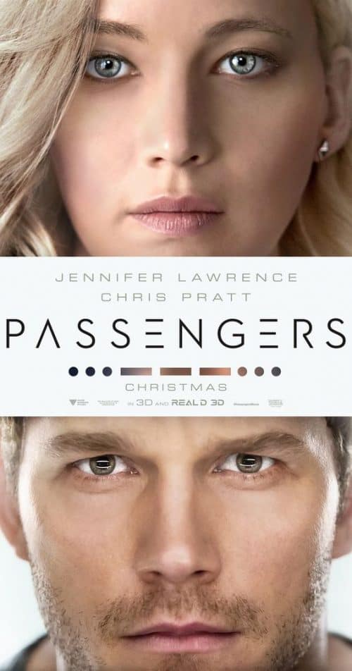 Passengers Key Art Movie Poster