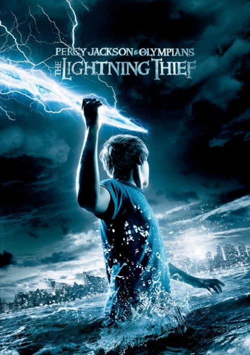 Percy Jackson & Olympians The Lightning Thief Key Art Movie Poster