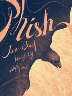 Phish Jones Beach Poster