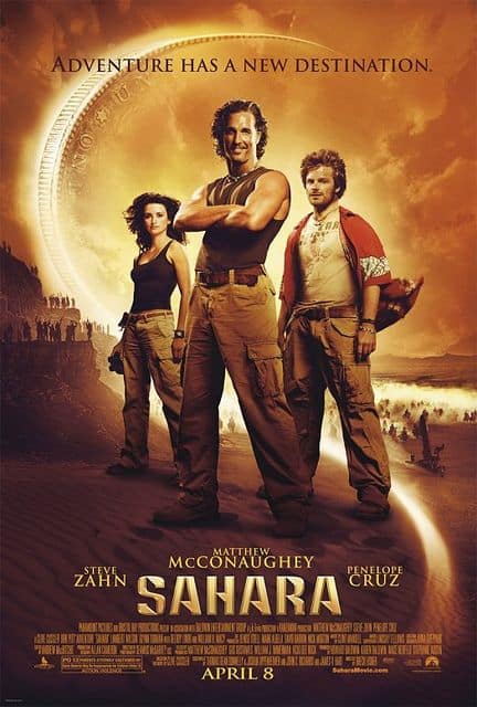 Sahara Key Art Movie Poster