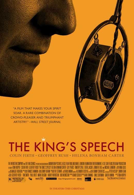 The King’s Speech Key Art Movie Poster