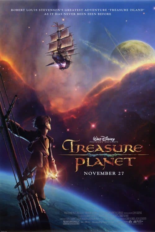 Walt Disney Treasure Planet Key Art Movie Poster