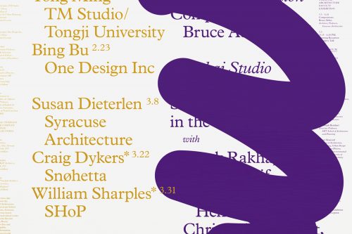 Graphic Design | Common Name – Syracuse Architecture Lecture