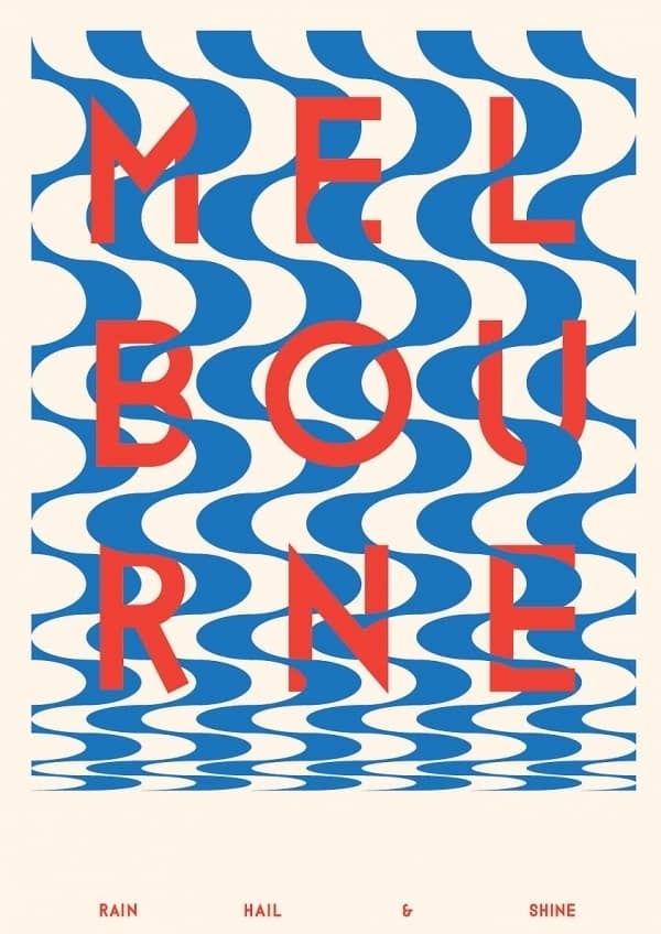 Graphic Design | Melbourn Poster