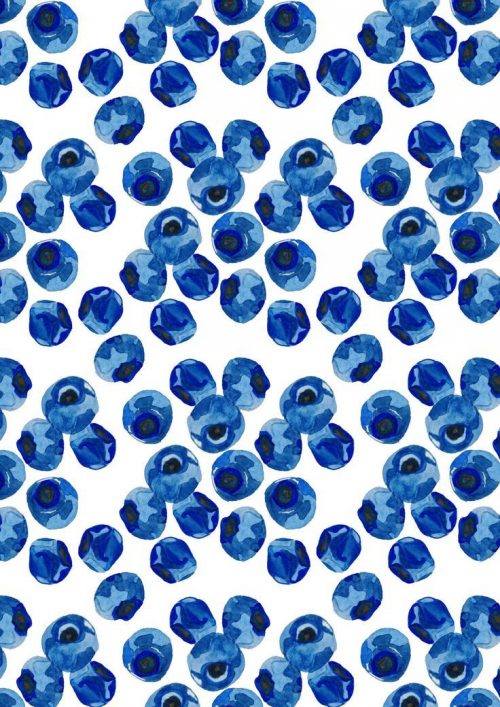 Patterns | Blueberries by MAZAMA from shopmazama.tumblr.co.