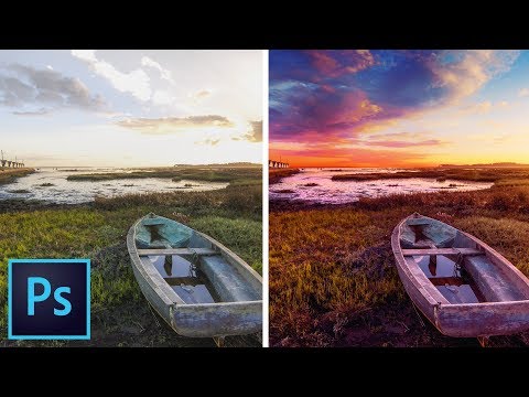 The BEST Sky REPLACEMENT Technique for PHOTOSHOP CC
