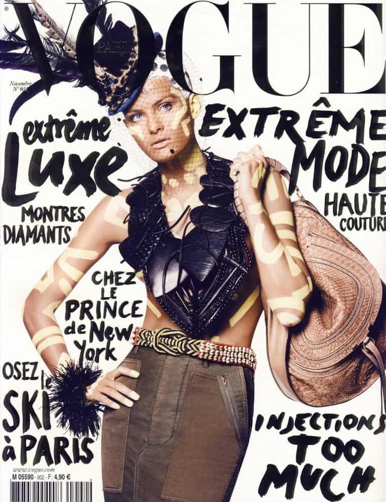 Graphic Design | Magazine | French Vogue November 2009