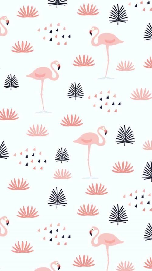 Patterns | Flamingo pattern Repeat