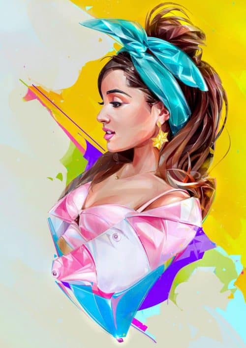 Graphic Design | Poster | Ariana Grande SZA Childish